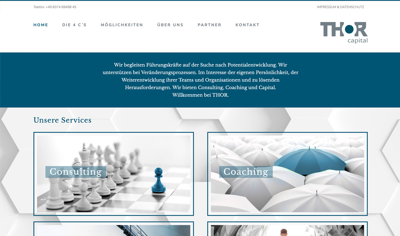 ThorCapital-Consulting Website