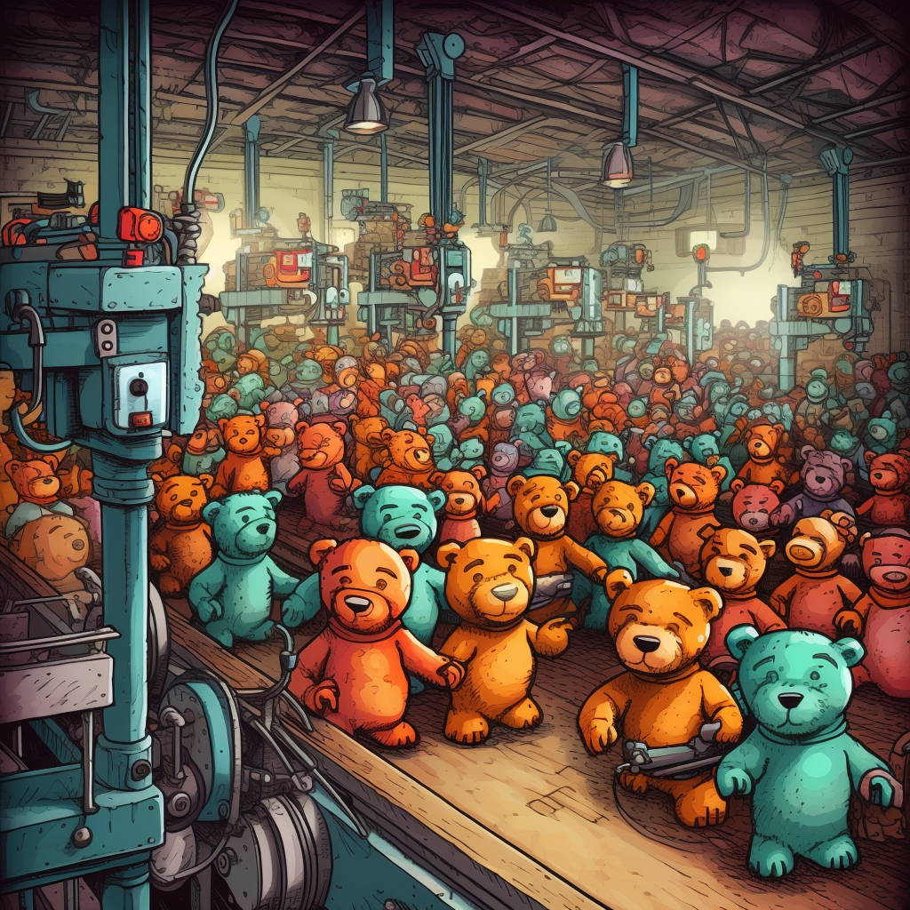 werk01 an assembly line in a factory teddy bears are made. ro ef2c8fef bb38 4f9a a3e5 00880375f84e